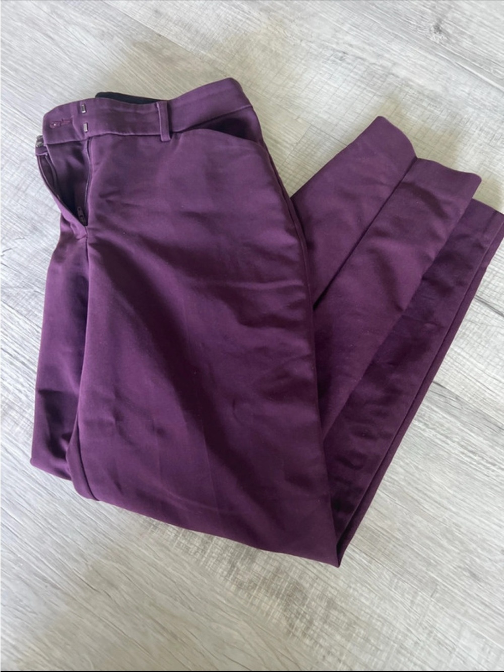 Purple Express Ankle Cropped